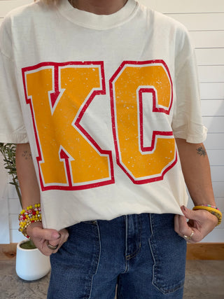 KC basic beige tee
