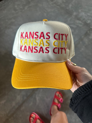 KC yellow Trucker