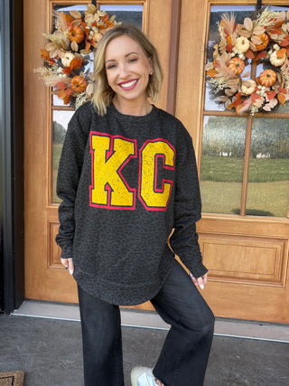 Leopard KC Sweatshirt