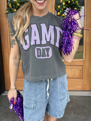 CUSTOMIZABLE Checkered Game day PREORDER