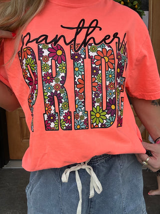 CUSTOMIZABLE Floral Neon Team Name Preorder