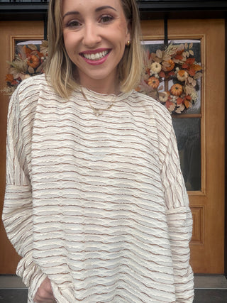 Textured Geometric Top