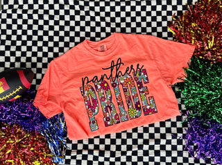 CUSTOMIZABLE Floral Neon Team Name Preorder