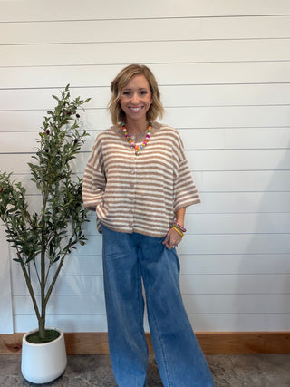 Holly Stripe Top Mocah