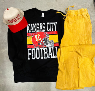 Kansas City Leopard sweatshirt