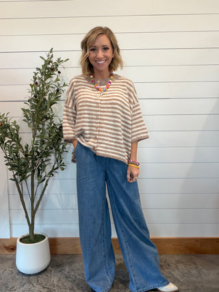 Holly Stripe Top Mocah