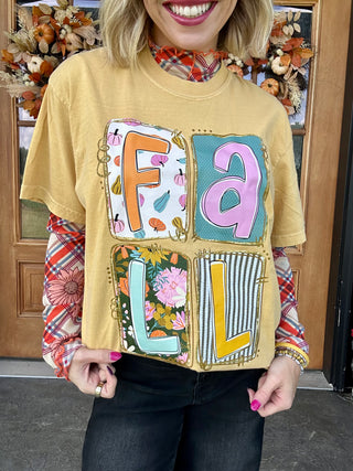 Mustard Fall Tee