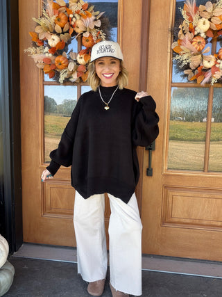 Black Marlin Sweater