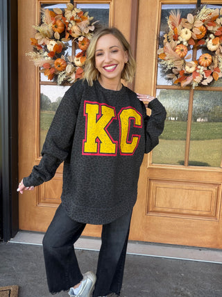 Leopard KC Sweatshirt