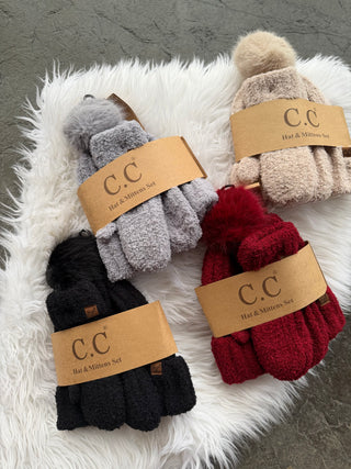 Beanie and Mitten Adult Sets