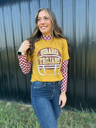 Trojans Helmet tee
