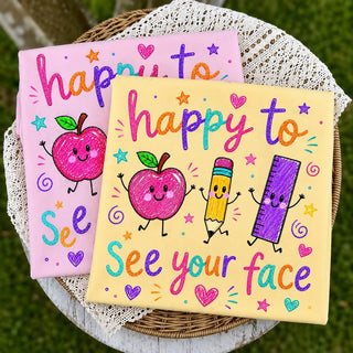 Happy to see your face Graphic Tee