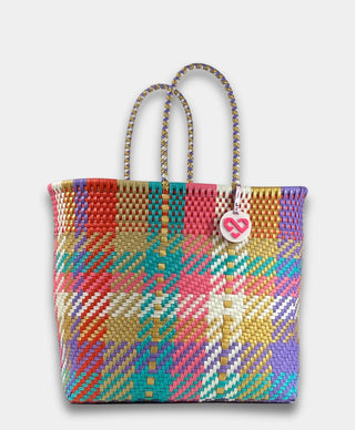 Orangesicle Maria Victoria Tote- Large