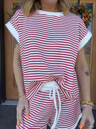Ruby Stripe Set
