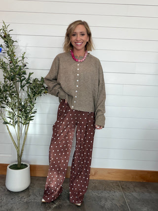 The Dot About You Wide Leg Pants