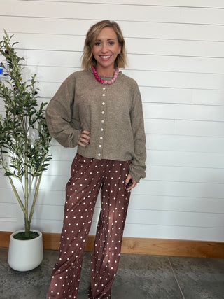 The Everyday Chic Button-Down Knit Cardigan-MOCAH