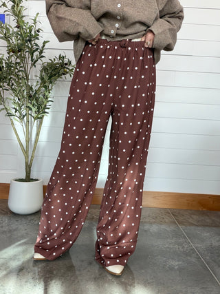 The Dot About You Wide Leg Pants
