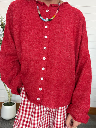The Everyday Chic Button-Down Knit Cardigan-RUBY