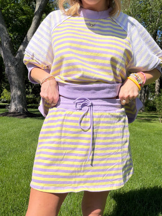 Lavender Lemon Drop Skort
