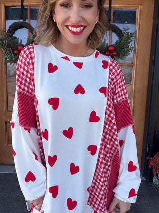 Heartbreaker Patchwork Cozy Top