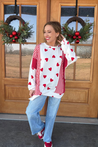 Heartbreaker Patchwork Cozy Top