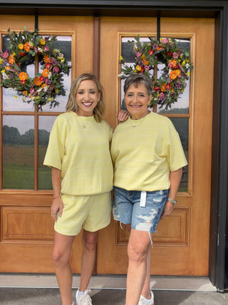 Lemon Drop Scuba Shorts