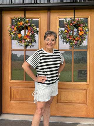 Stripes on End Top