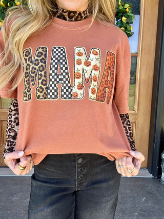 Mama Fall Graphic Tee