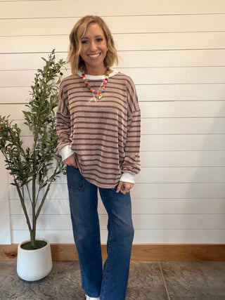 Reina Raised Rib Top
