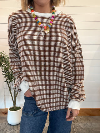 Reina Raised Rib Top
