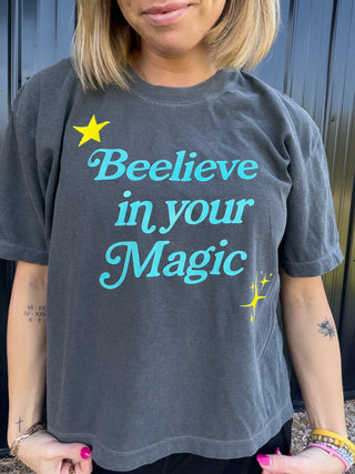 Beelieve in your Magic-Pepper Grey