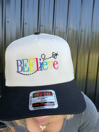 Colorful BEELIEVE Trucker