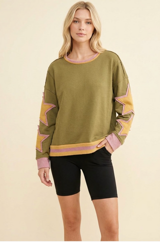 Starstruck Colorblock Sweatshirt